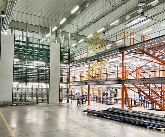 antresole magazynowe